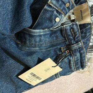 Reformation | Cynthia High Rise Straight Jean |